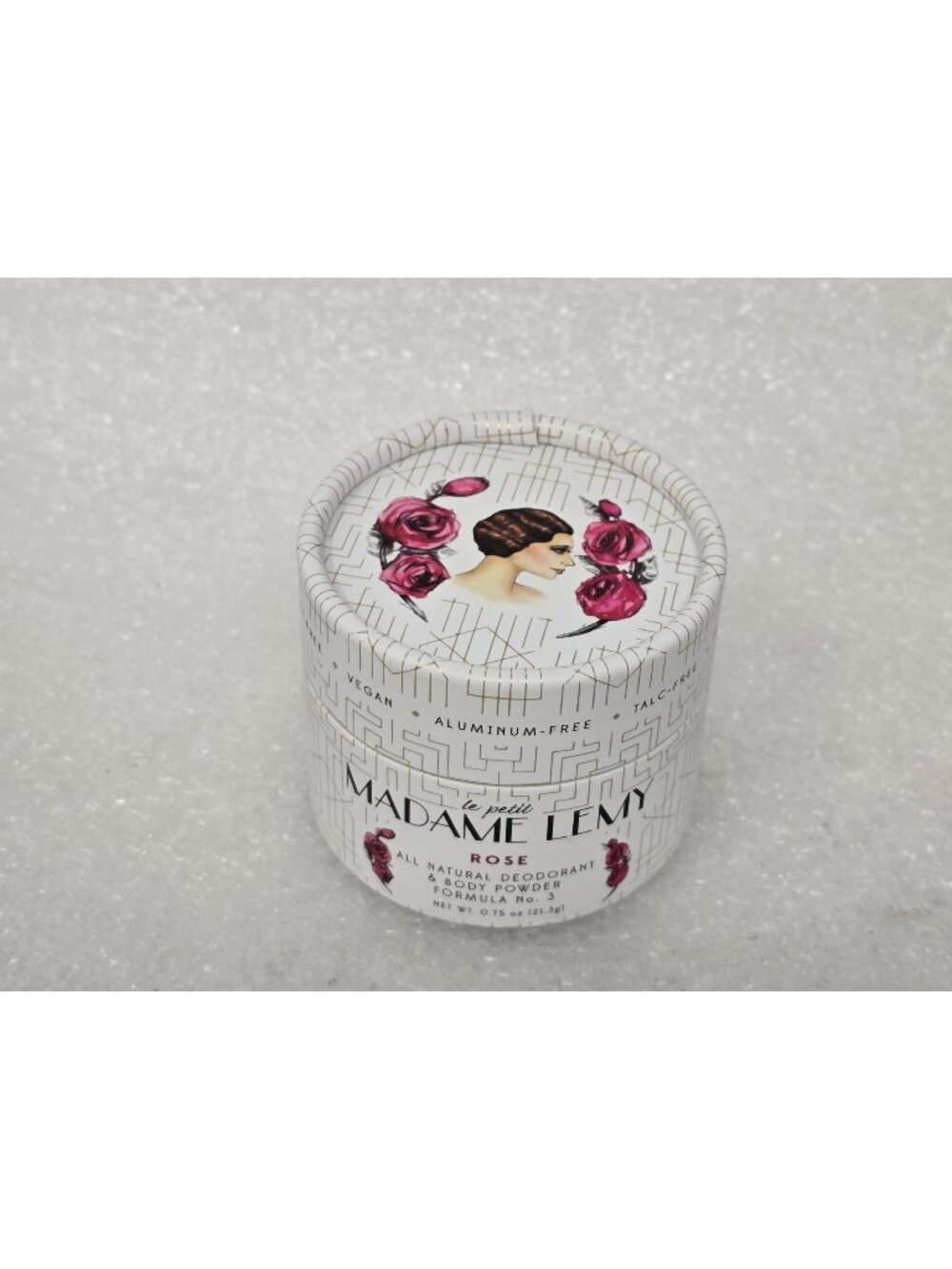 Le Petit Madame Lemy Rose All-Natural Deodorant & Body Powder Formula No. 3
